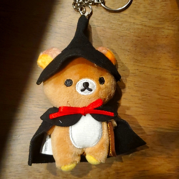 Rilakuma bear witch halloween keychain - Picture 1 of 5